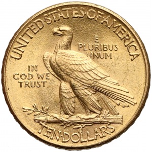 USA, 10 dollar 1911 Indian Head - eagle