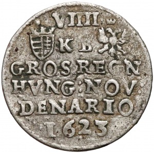 Węgry, Ferdynand II (1619-1637), 9 denarów (Grosz) Kremnica 1623