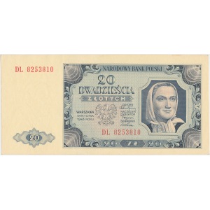 20 złotych 1948 - DL