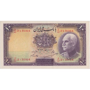 Iran, 10 rials (1937)
