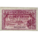 Emigracja 1 złoty 1939 - A