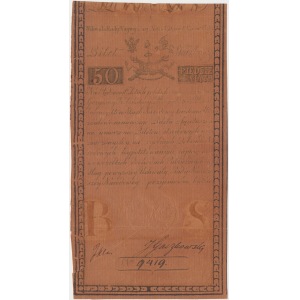 50 złotych 1794 - A numer 9419
