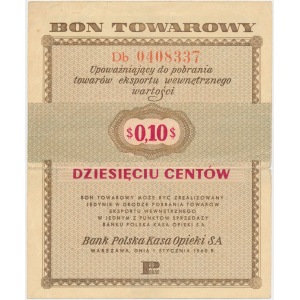 PEWEX 10 centów 1960 - Db