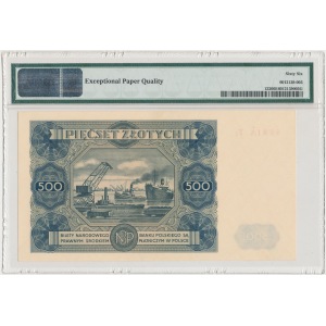 500 złotych 1947 - T2 - PMG 66 EPQ