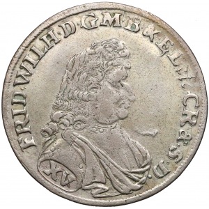 Fryderyk Wilhelm, 15 krajcarów Berlin 1687 LCS