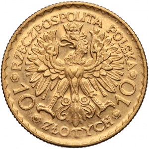 Chrobry 10 złotych 1925