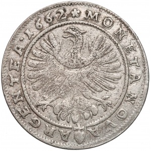Ludwik IV legnicki, 15 krajcarów Brzeg 1662