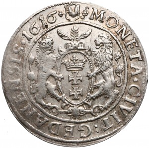 Zygmunt III Waza, Ort Gdańsk 1616 - szeroka kryza