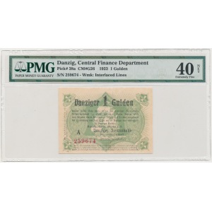 Gdańsk 1 gulden 1923 - A - PMG 40 NET