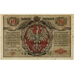 10 mkp 1916 ...Biletów - rzadkość - PMG 35
