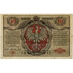 10 mkp 1916 ...Biletów - rzadkość - PMG 35