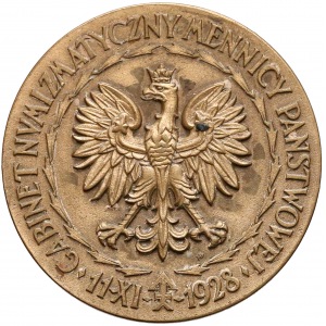 1928r. Medal otwarcie Gabinetu Mennicy Państwowej