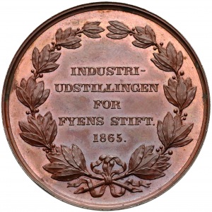 Dania, Medal z okazji wystawy industrialnej 1865