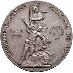 Francja, Medal (srebro) Liga patriotyczna 1885