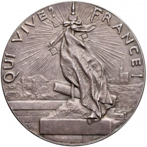 Francja, Medal (srebro) Liga patriotyczna 1885