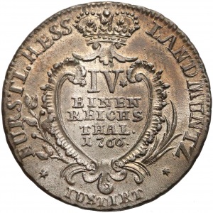 Germany, Hessen-Cassel, 1/4 thaler 1766