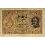 5 złotych 1924 - II EM. B - PMG 25