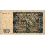 500 złotych 1947 - SERIA B4 - PMG 64 EPQ