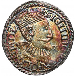 Zygmunt III Waza, Trojak Olkusz 1598 - drugi typ popiersia