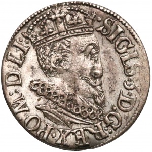 Zygmunt III Waza, Trojak Ryga 1619 - RIG.-EN 
