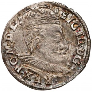 Zygmunt III Waza, Trojak Wilno 1598 - mała kryza