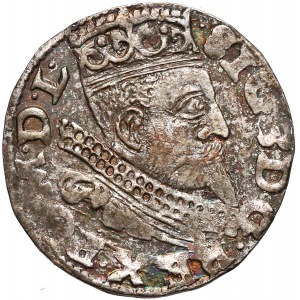 Zygmunt III Waza, Trojak Wschowa 1599 - z kokardą