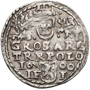 Zygmunt III Waza, Trojak Olkusz 1600 - brak G REX - rzadki 
