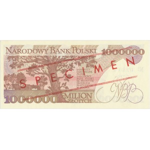 1 mln złotych 1991 - WZÓR - A 0000000 No. 0280