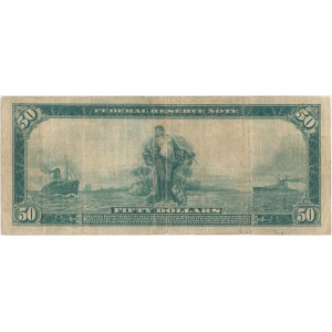 USA, Large Size 50 dollars 1914