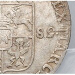 Poniatowski, Złotówka 1789 EB - przebitka daty