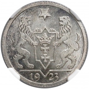 Wolne Miasto Gdańsk, 1 gulden 1923 - NGC MS63