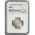 Wolne Miasto Gdańsk, 1 gulden 1923 - NGC MS63