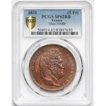 France, ESSAI 5 franc 1831 - PCGS SP62 RB