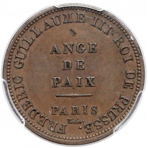 France, ESSAI 2 franc 1814 - PCGS SP55