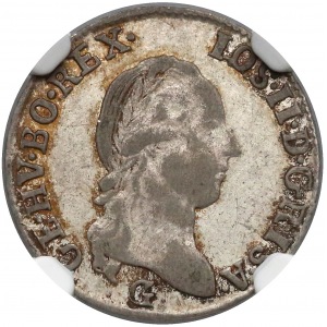 Austria, Joseph II, 3 kreuzer 1787-G - NGC VF35