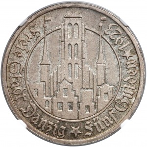 Wolne Miasto Gdańsk, 5 guldenów 1923 - NGC MS63