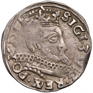 Zygmunt III Waza, Trojak Wschowa 1598 - HR-K - przebicie G/X