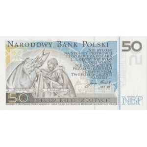 50 zł 2006 Jan Paweł II - niski numer 0000858