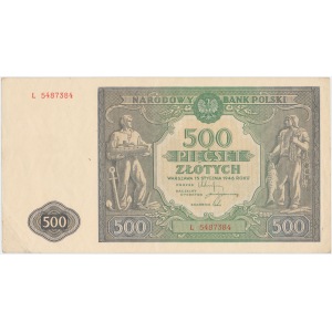 500 złotych 1946 - L