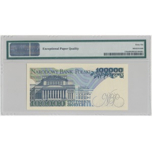 100.000 złotych 1990 - AN 0000123 - PMG 66 EPQ