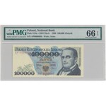 100.000 złotych 1990 - AP 0000666 - PMG 66 EPQ