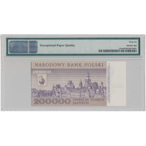 200.000 złotych 1989 - A - PMG 66 EPQ