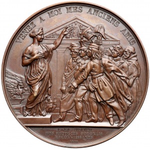 1838r. Medal, Polska emigracja do Francji po Powstaniu Listopadowym