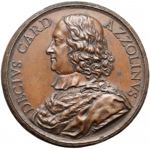 Włochy / Szwecja, Medal Kardynał Azzolini - późniejszy odlew