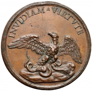 Włochy / Szwecja, Medal Kardynał Azzolini - późniejszy odlew
