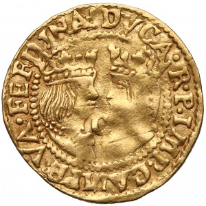 Hiszpania, Ferdynand i Izabella (1476-1516) Excelent bez daty - litera C - rzadki