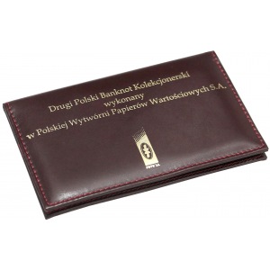 10 zł 2008 Piłsudski - niski numer 000615 - dedykowane etui PWPW