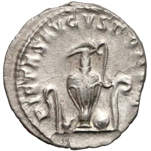 Hereniusz Etruskus, Antoninian Rzym - Pietas Augustorum