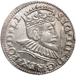 Zygmunt III Waza, Trojak Ryga 1592 - LI
