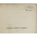 Bolcewicz, Katalog monet polskich do sprzedania 1895 r.